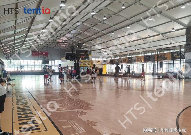 铝合金篷房篮球馆为篮球爱好者解决场地问题