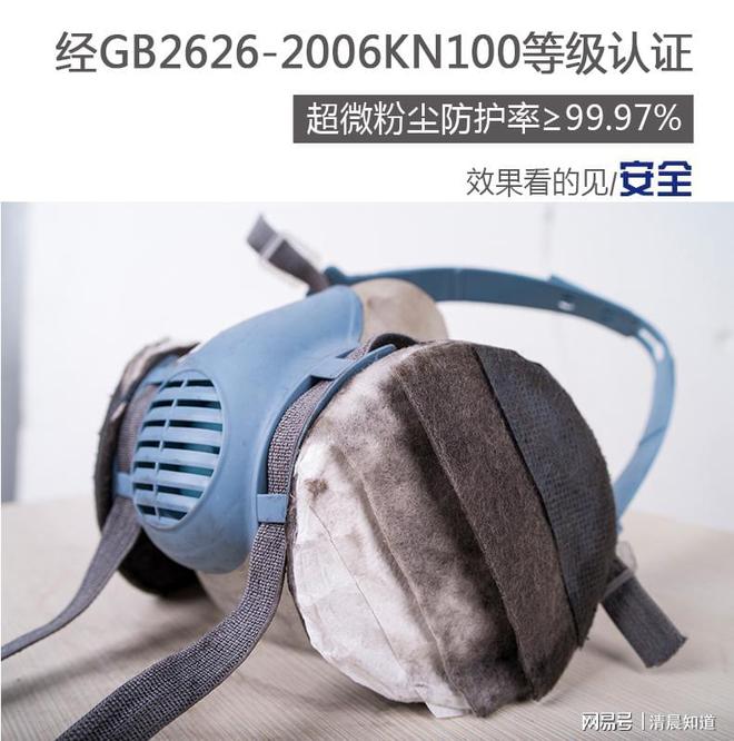 工友保护自己买高等级防尘口罩KN100口罩正合适(图2)