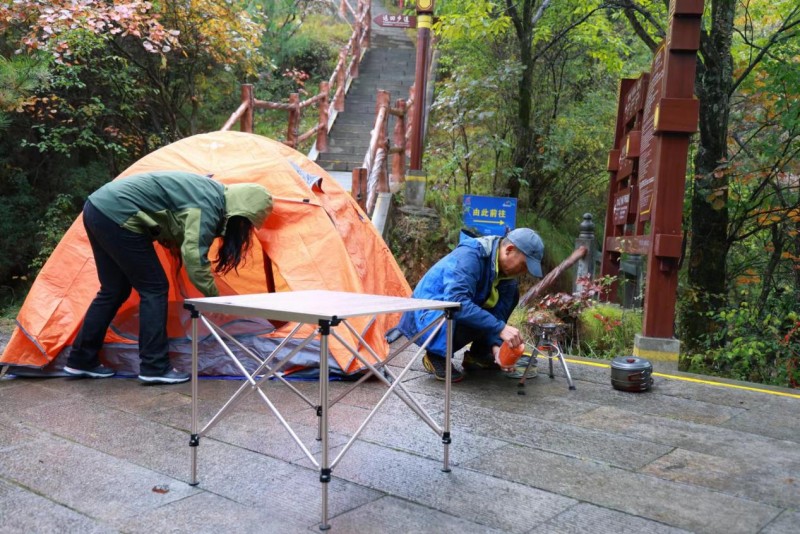 全民健身 运动三秦｜2024年陕西省露营大会在塔云山景区开营(图1)
