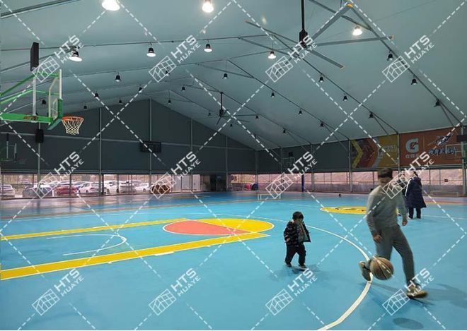 大雨、强风也不怕华烨体育篷房给你稳稳的课堂体验(图3)