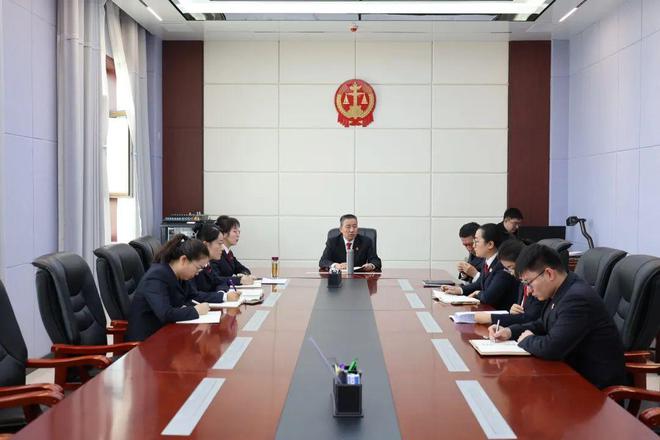 阿克塞县法院：综合审判庭开展“一张网”应用实操培训会(图1)