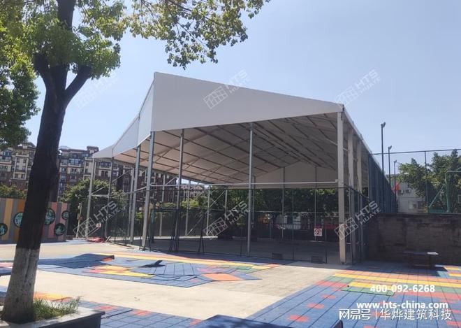 怦然心动的体育赛事场地！华烨大型网球馆篷房让您的活动精彩无限(图2)